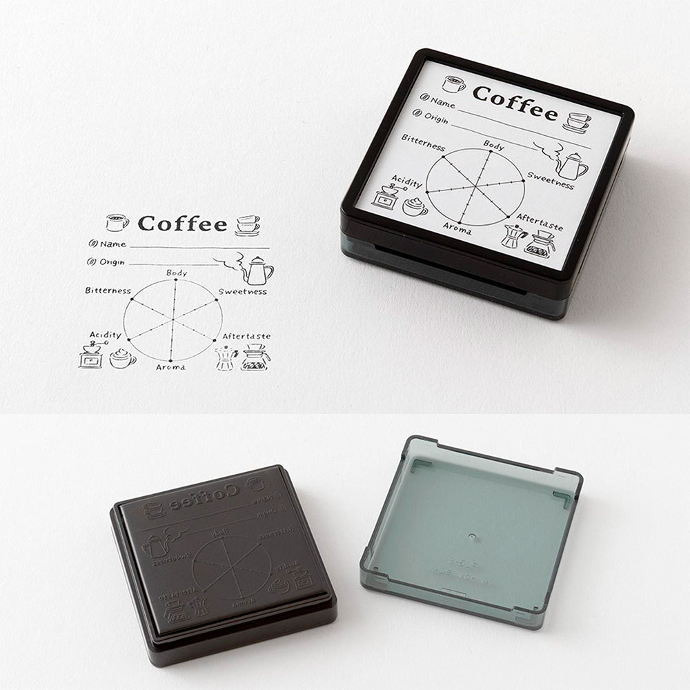Paintable Stamp Pre-inked Coffee