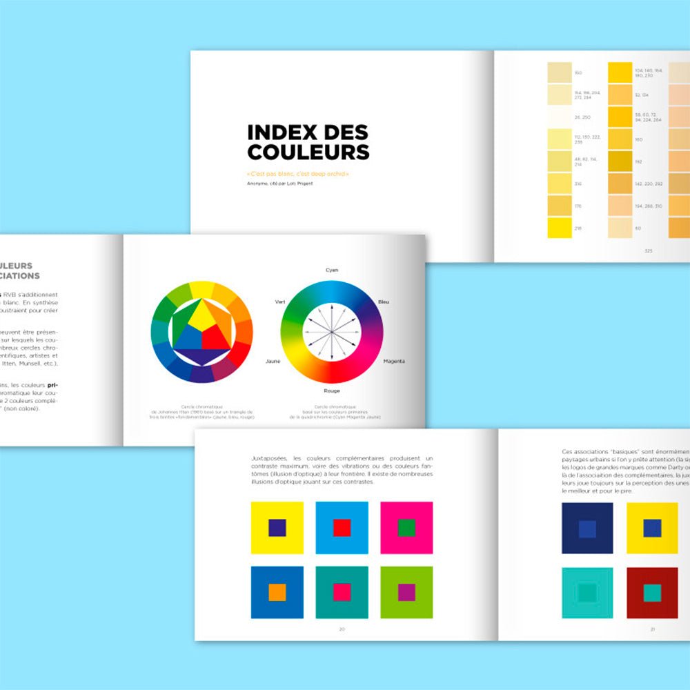 Livre d'inspiration des couleurs Volume 1