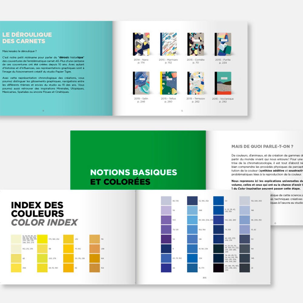 Livre d'inspiration couleurs volume 3