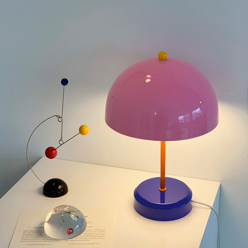 Lámpara de Mesa Color Drop Rosa