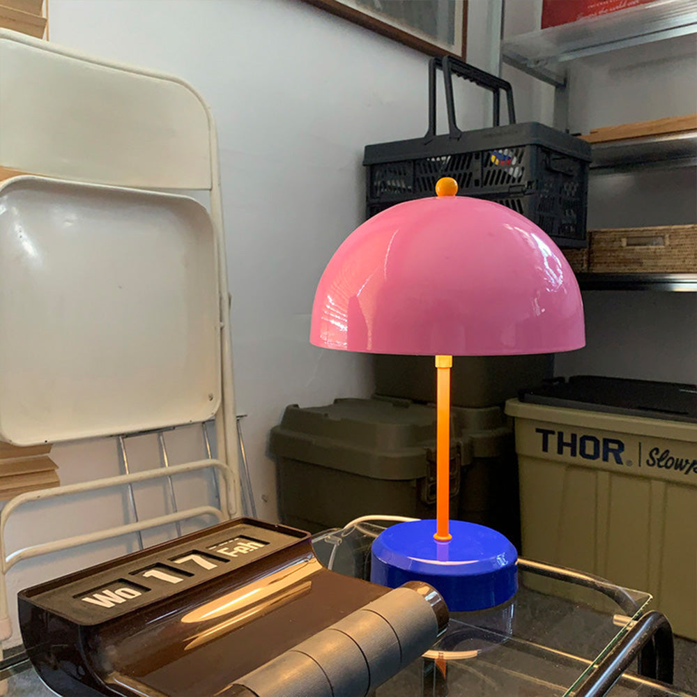Lámpara de Mesa Color Drop Rosa