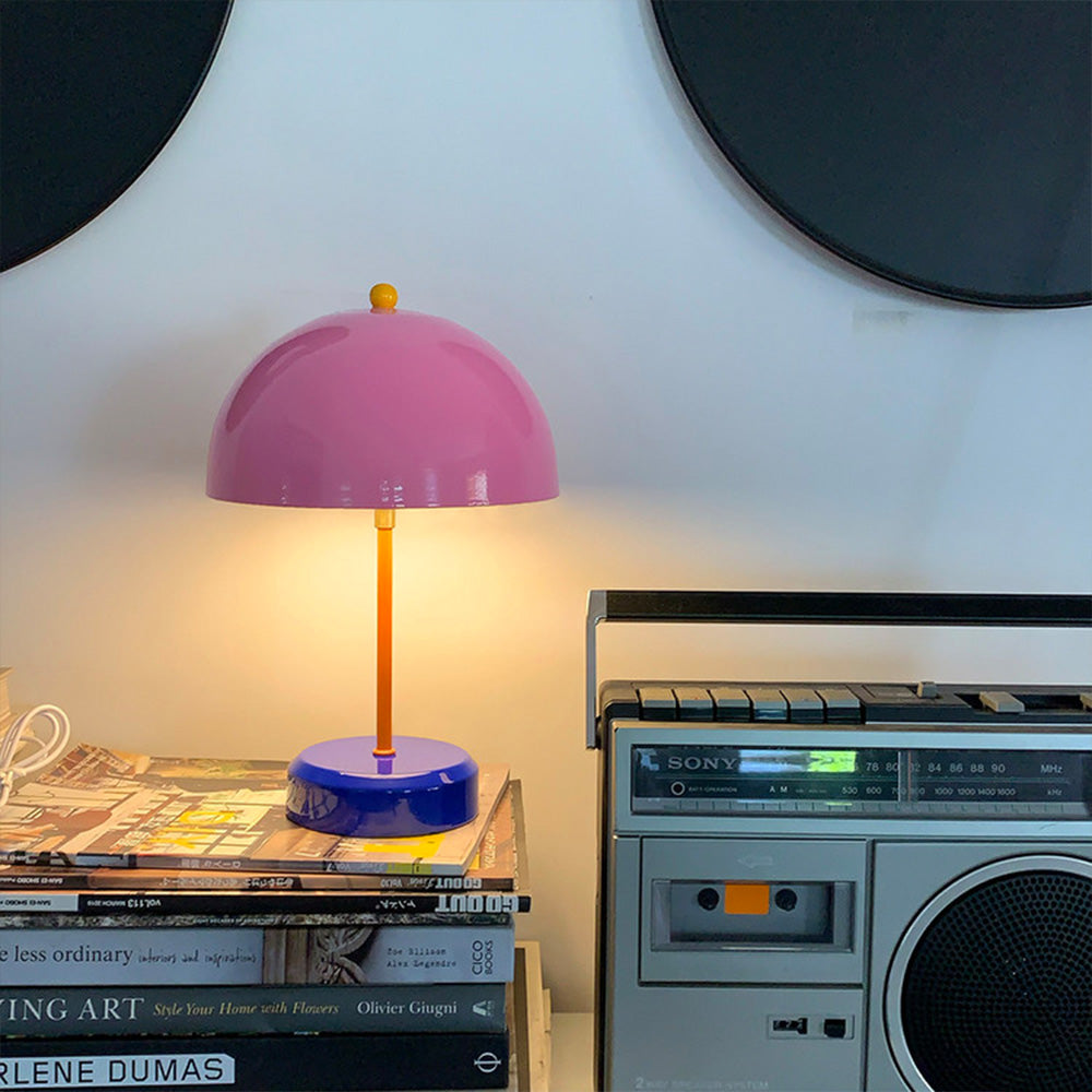 Lámpara de Mesa Color Drop Rosa