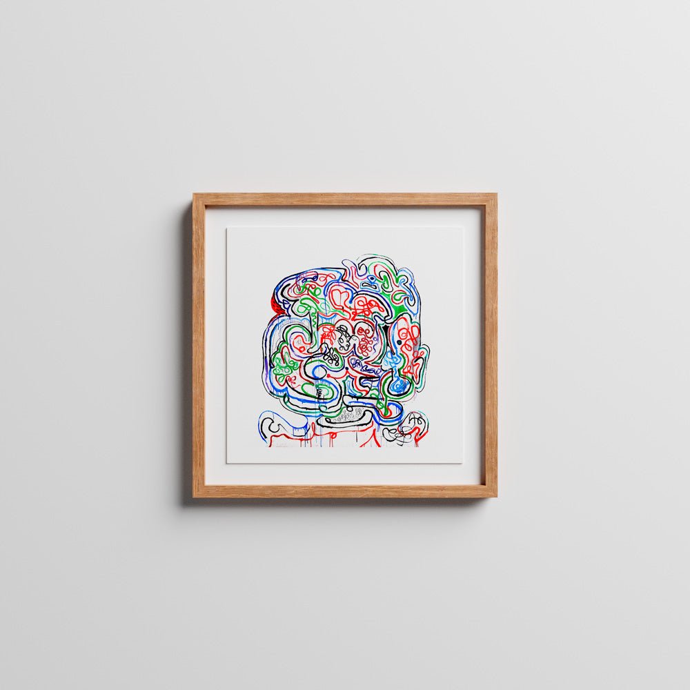 Mangez Spaghettissen Giclée Print