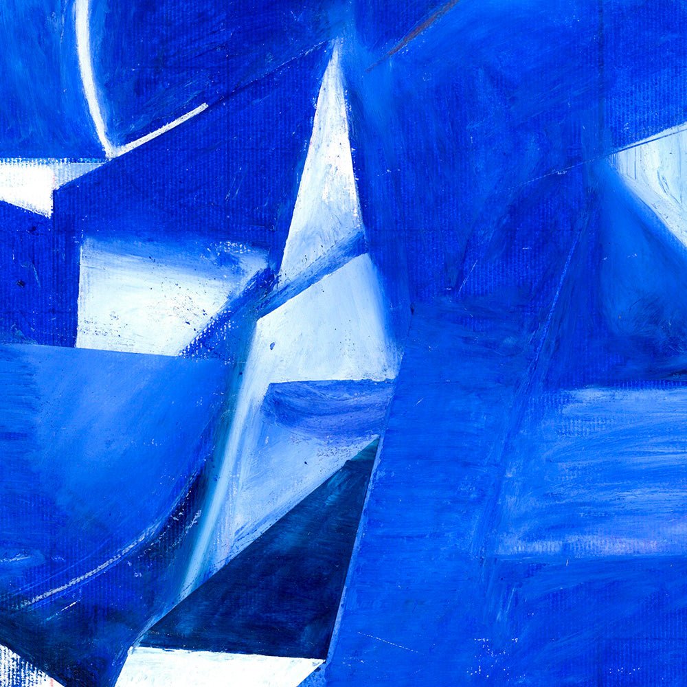Composición Azul Giclée Print