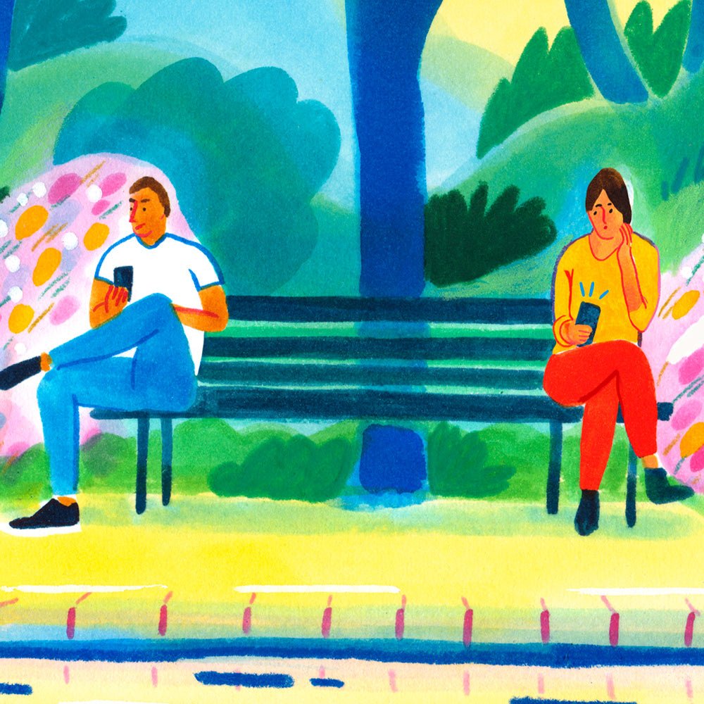 Impression Giclée Conversation
