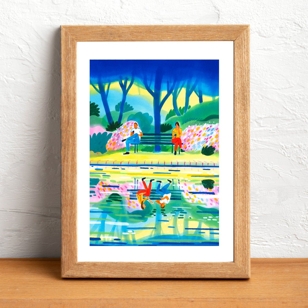 Impression Giclée Conversation
