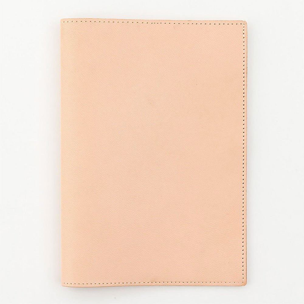 Couverture en peau de chèvre pour carnet MD A5