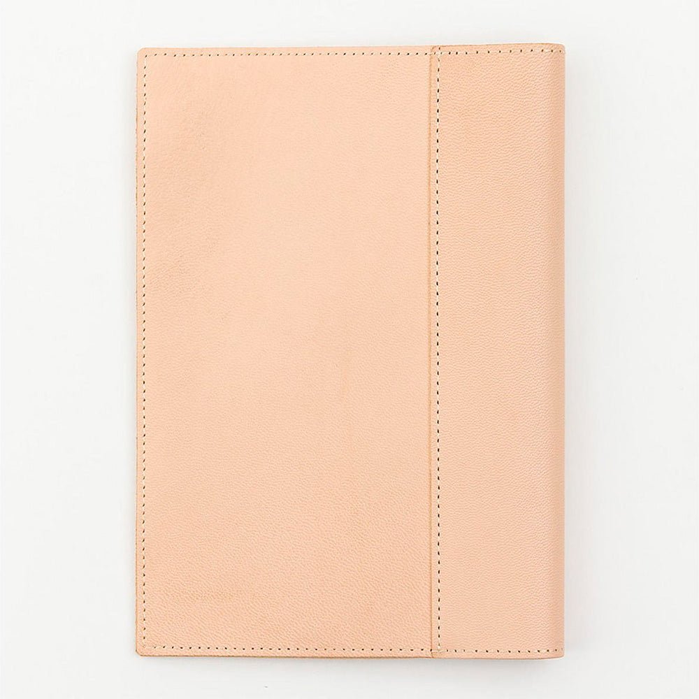 Couverture en peau de chèvre pour carnet MD A5