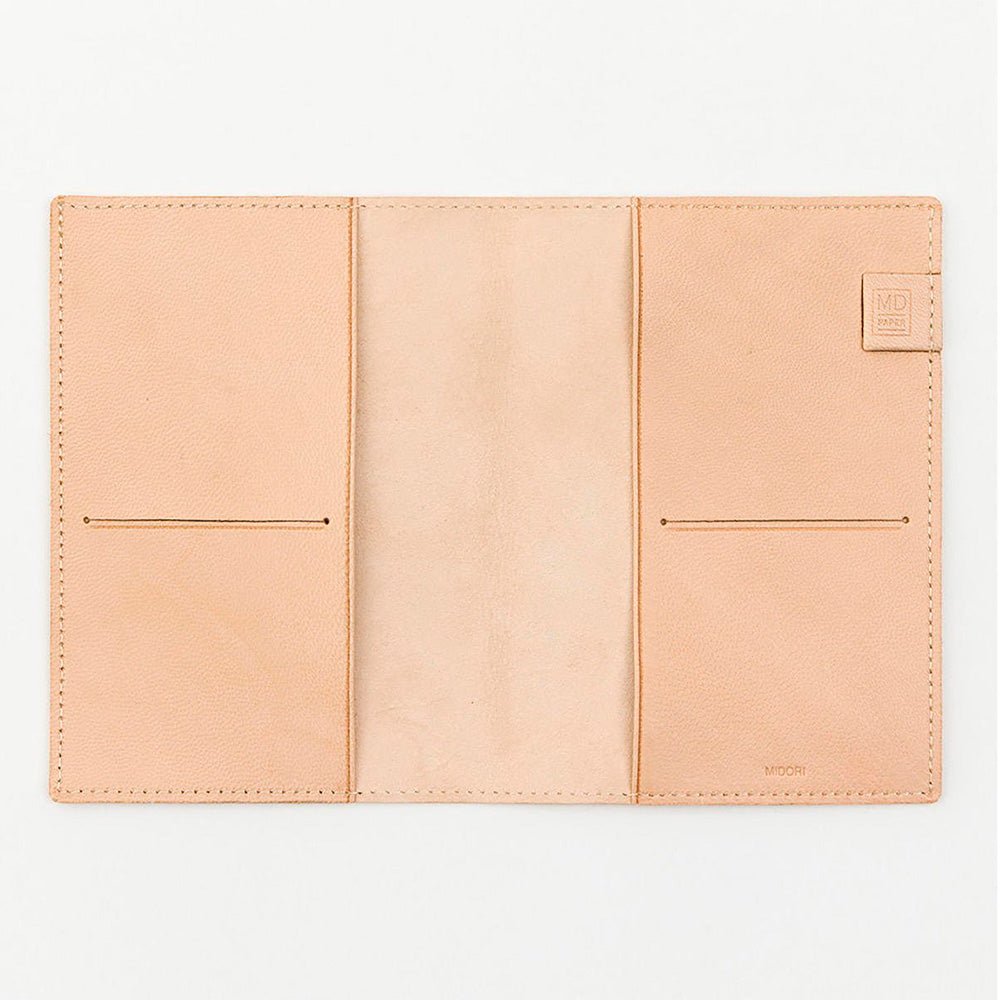 Couverture en peau de chèvre pour carnet MD A6