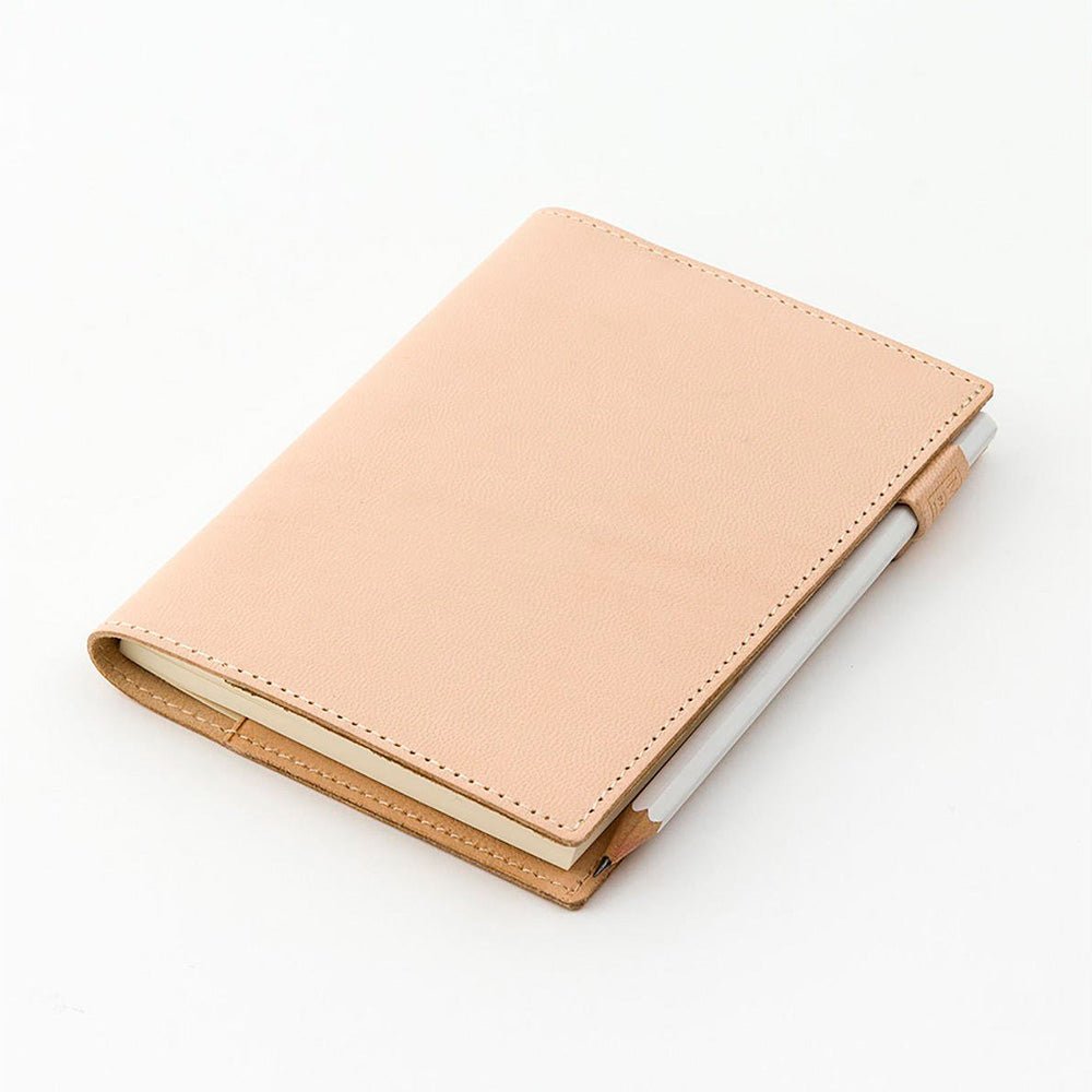 Couverture en peau de chèvre pour carnet MD A6