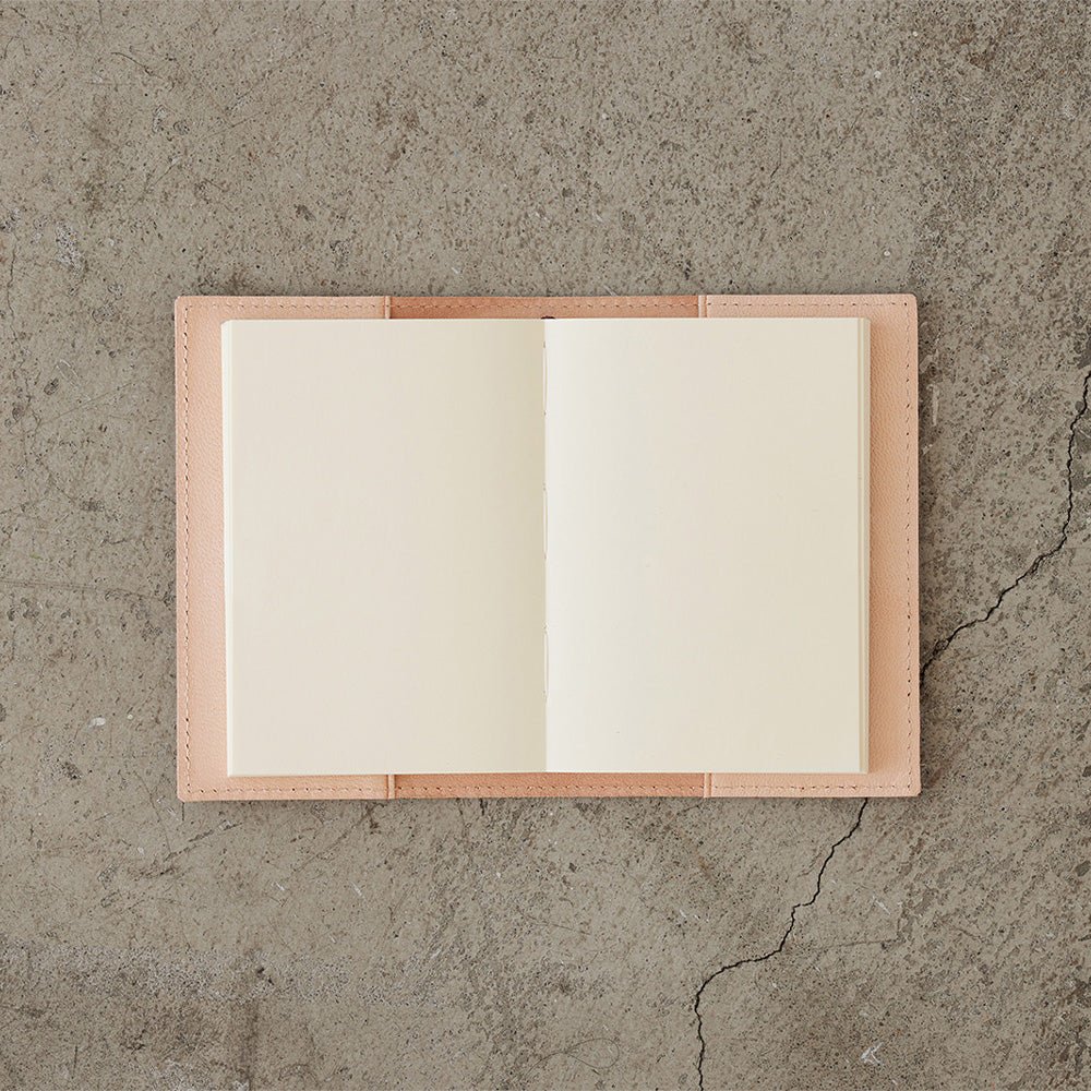 Couverture en peau de chèvre pour carnet MD A5