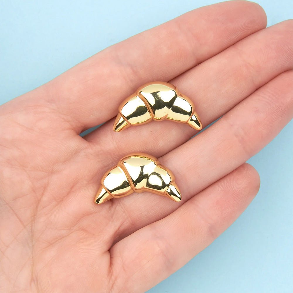 Pendientes Croissant