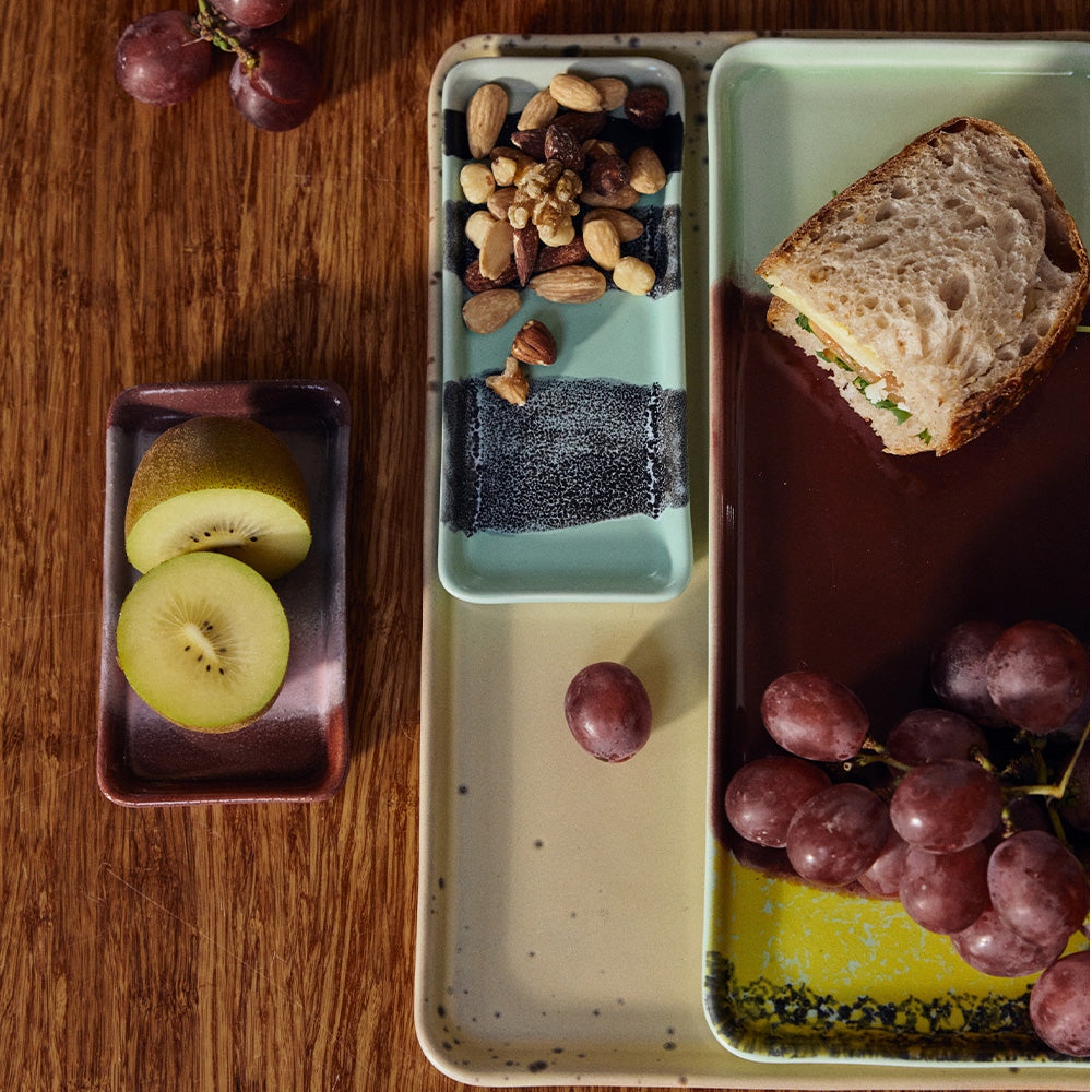 70s Ceramics: Cake Tray - Cherry