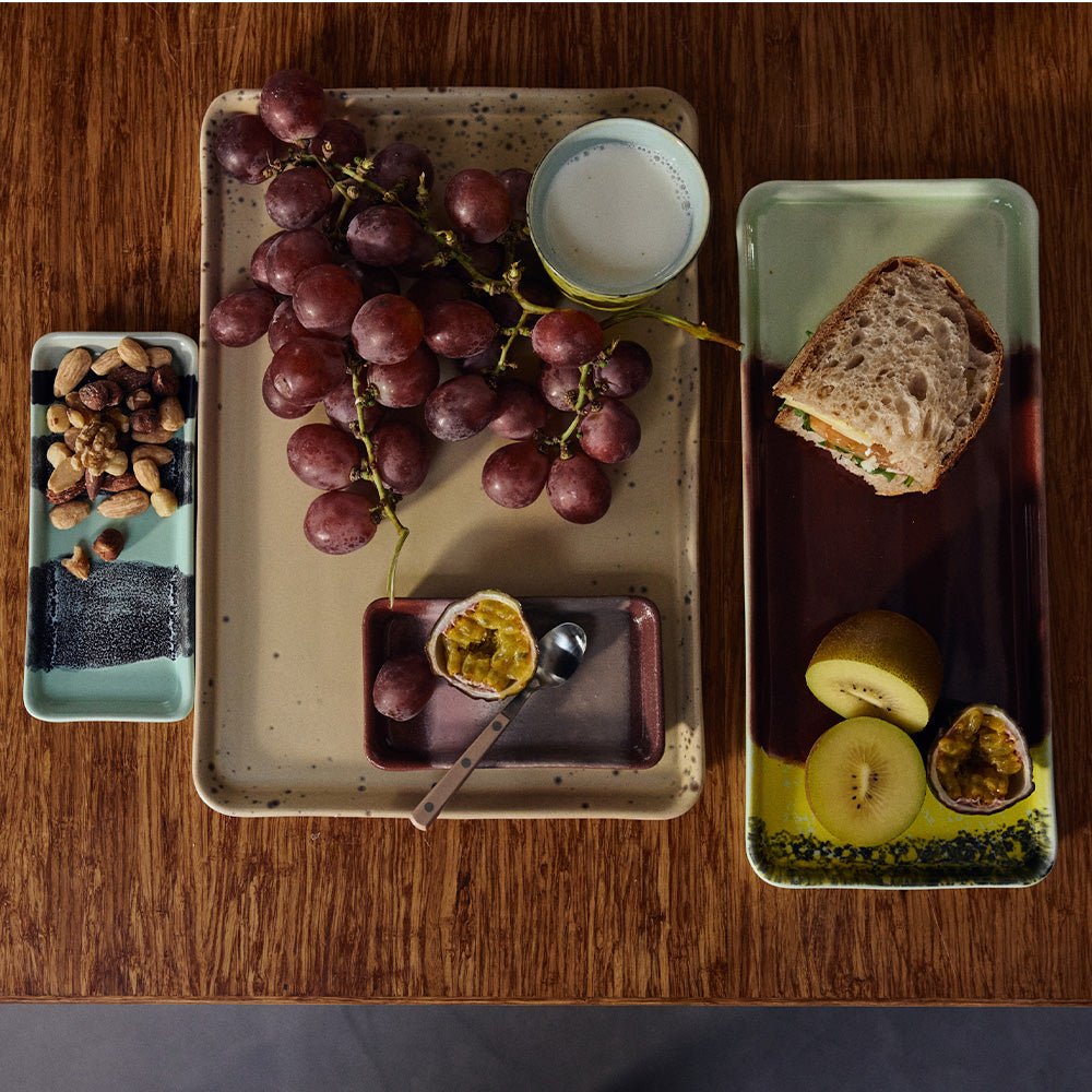 70s Ceramics: Cake Tray - Cherry