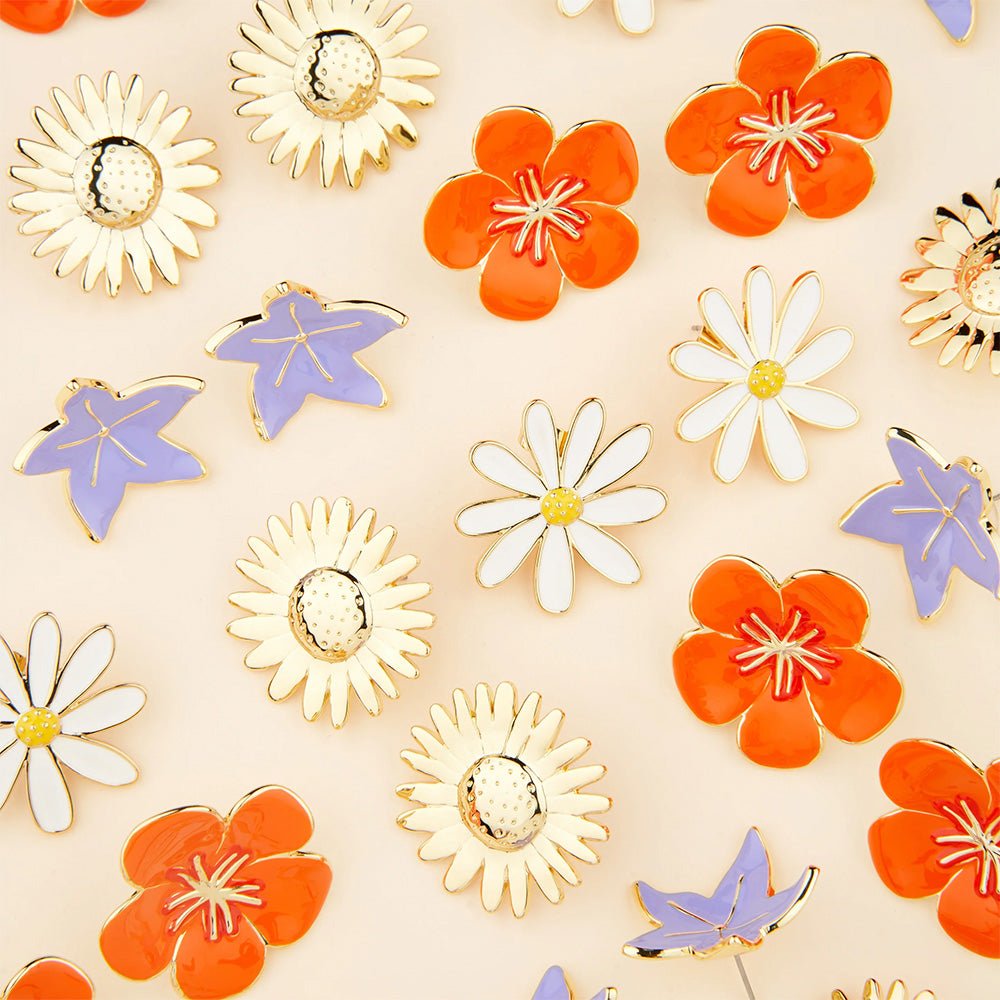 Pendientes Flor Capuchina