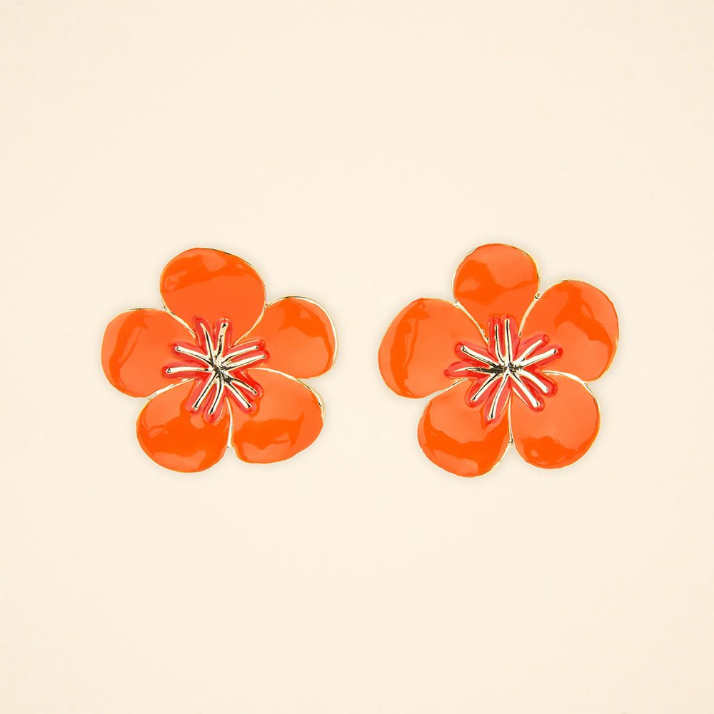 Pendientes Flor Capuchina