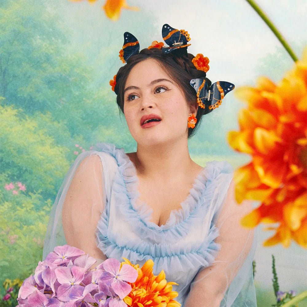 Pendientes Flor Capuchina