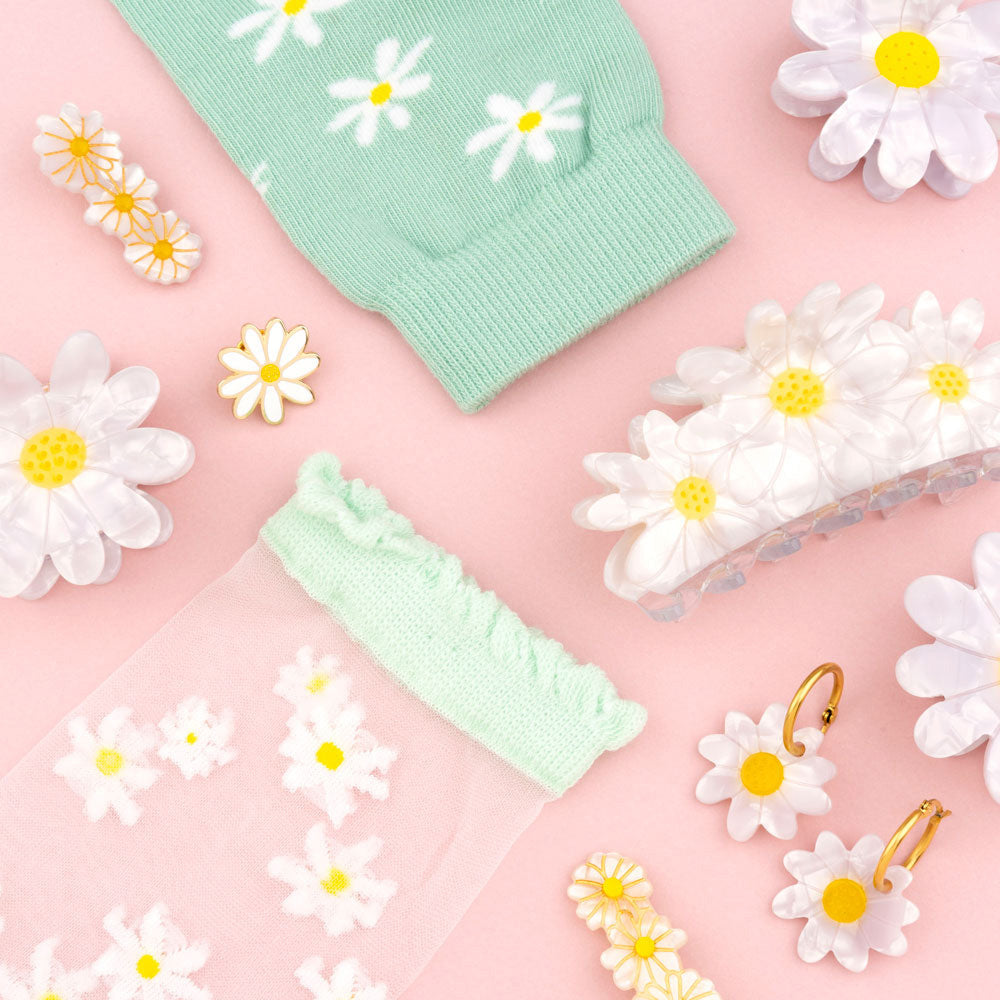 Daisy Transparent Socks