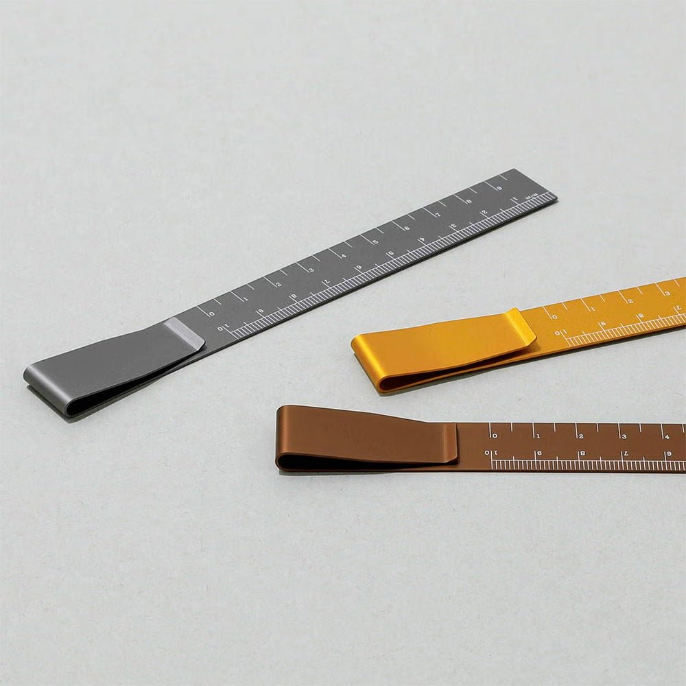 Clip Ruler Yellow