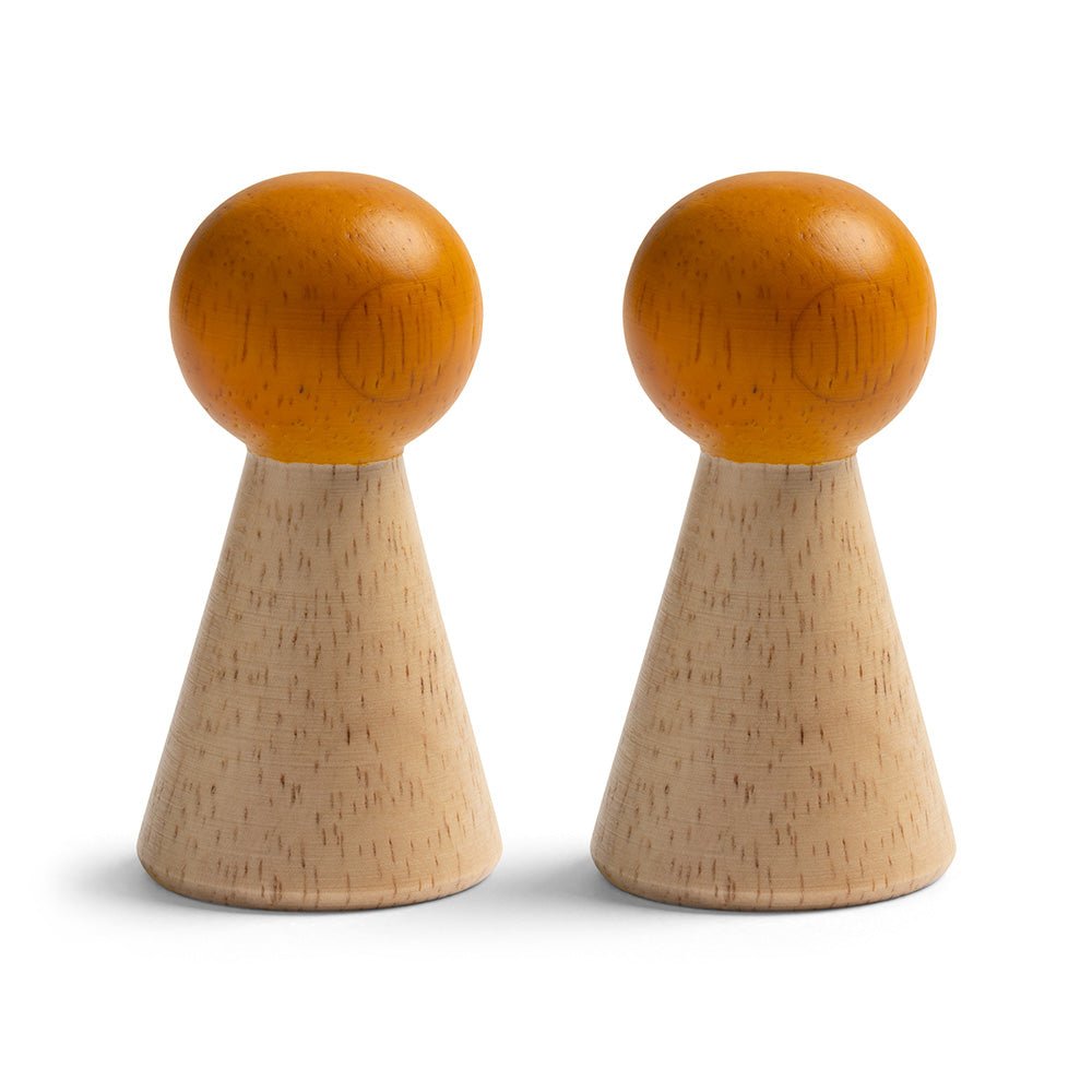 Porte-manteaux Halma chêne (lot de 2)