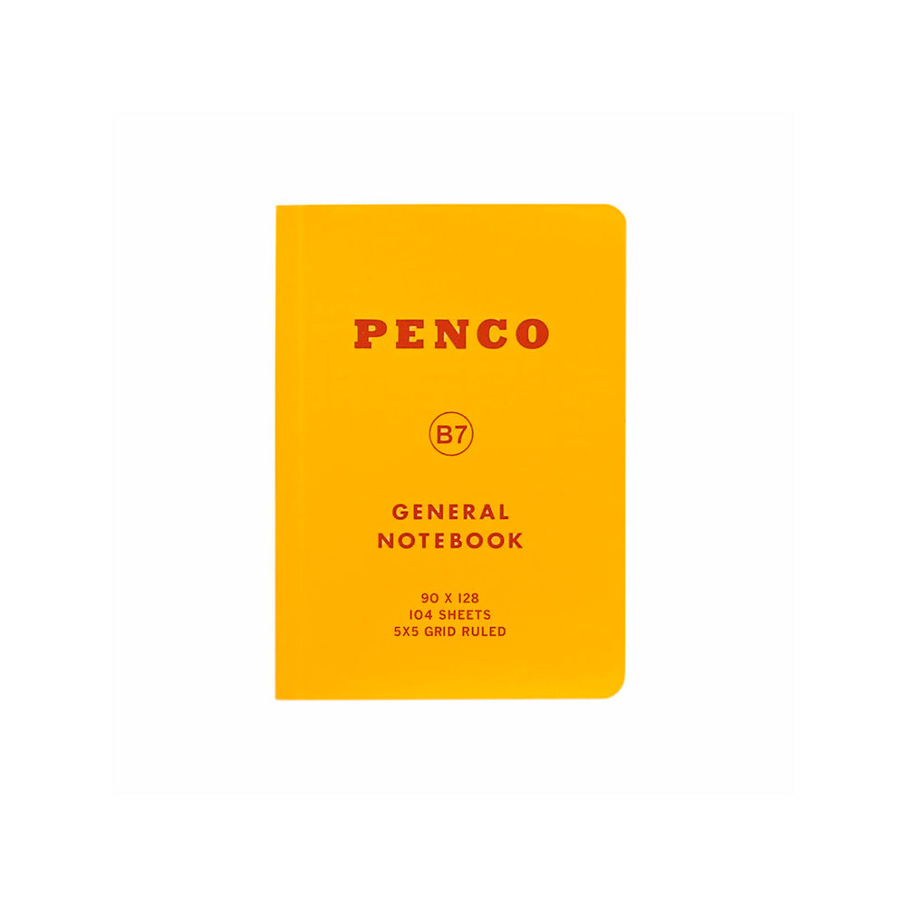 Cuaderno Soft PP B7 Cuadrícula Amarillo