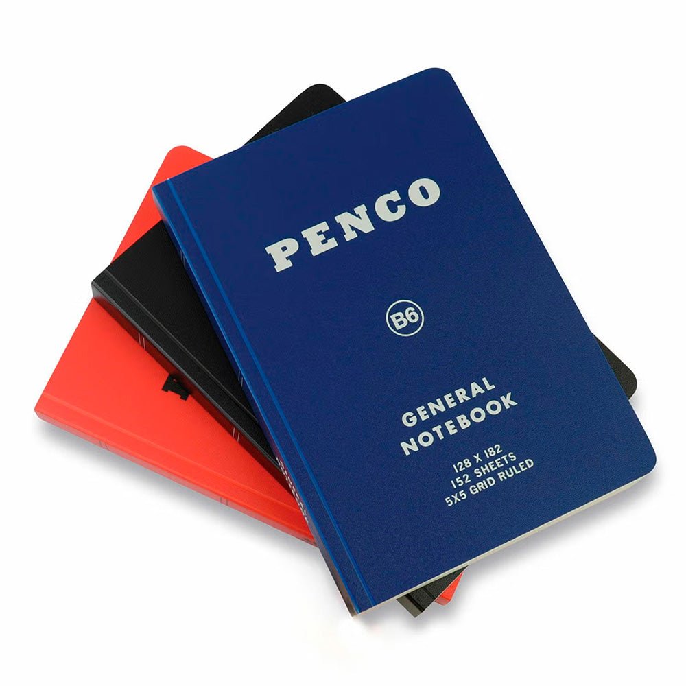 Cuaderno Soft PP B6 Cuadrícula Rojo
