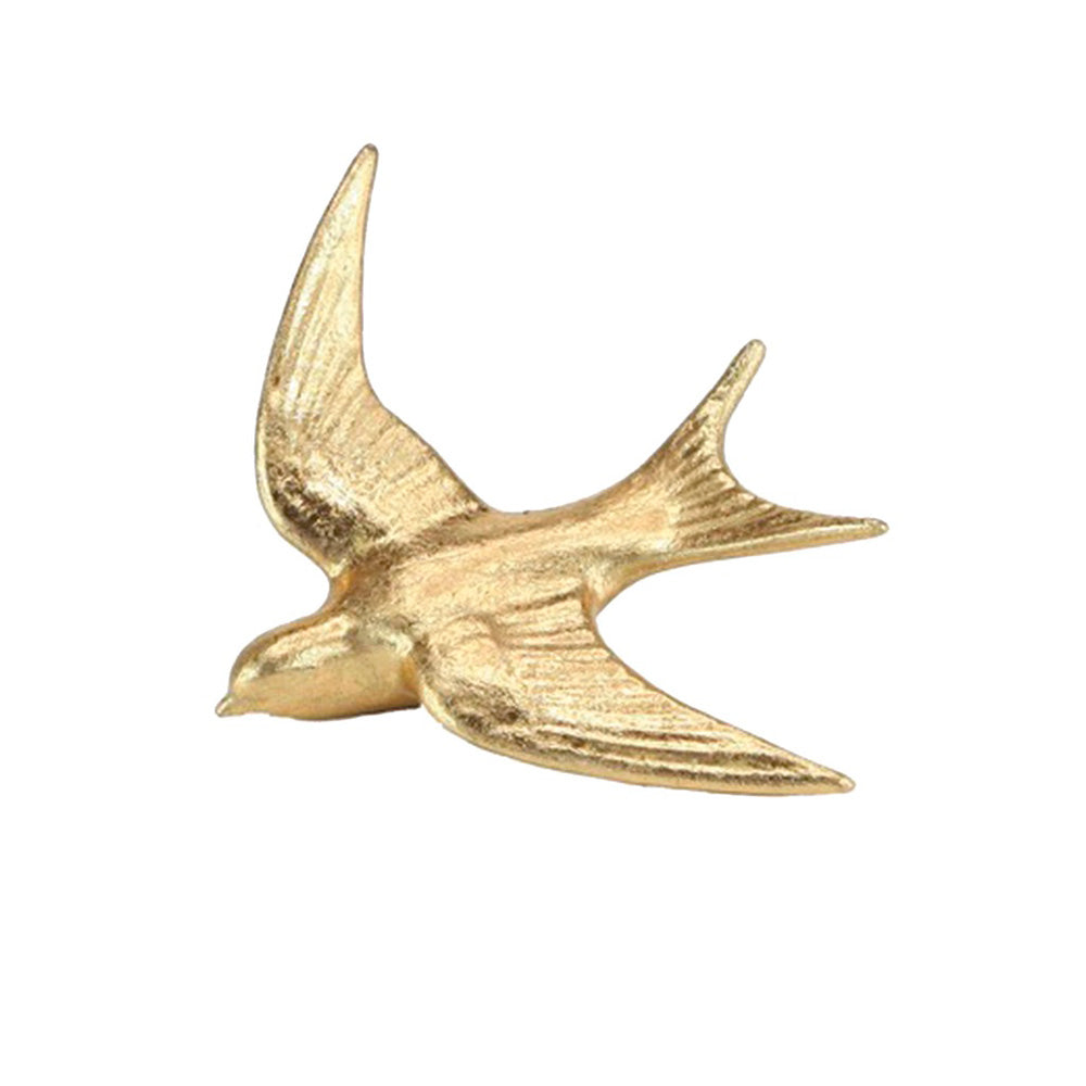 Décoration d'oiseau doré