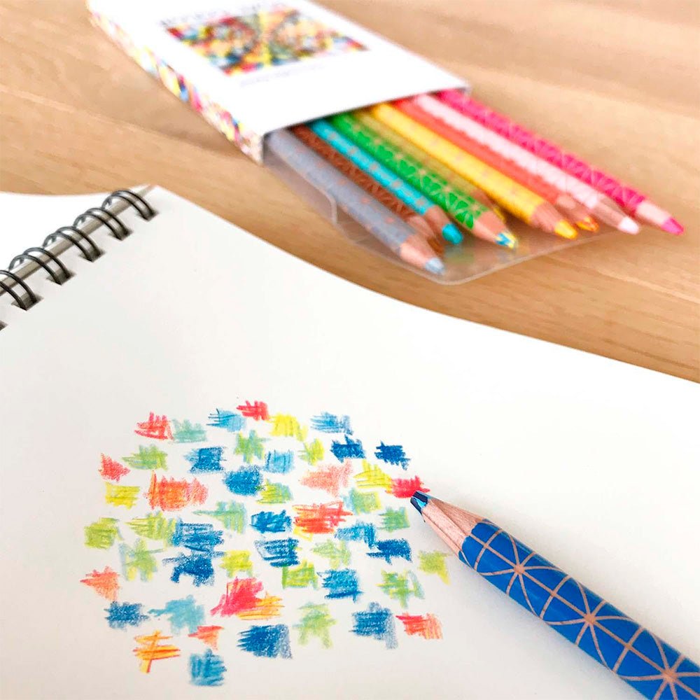 Set de 10 Lápices de Colores Dual