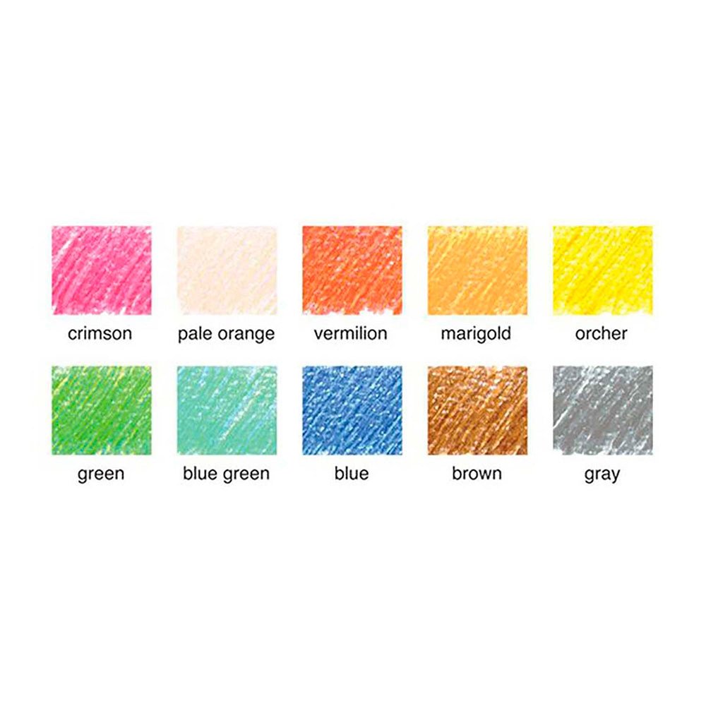 Set de 10 Lápices de Colores Dual