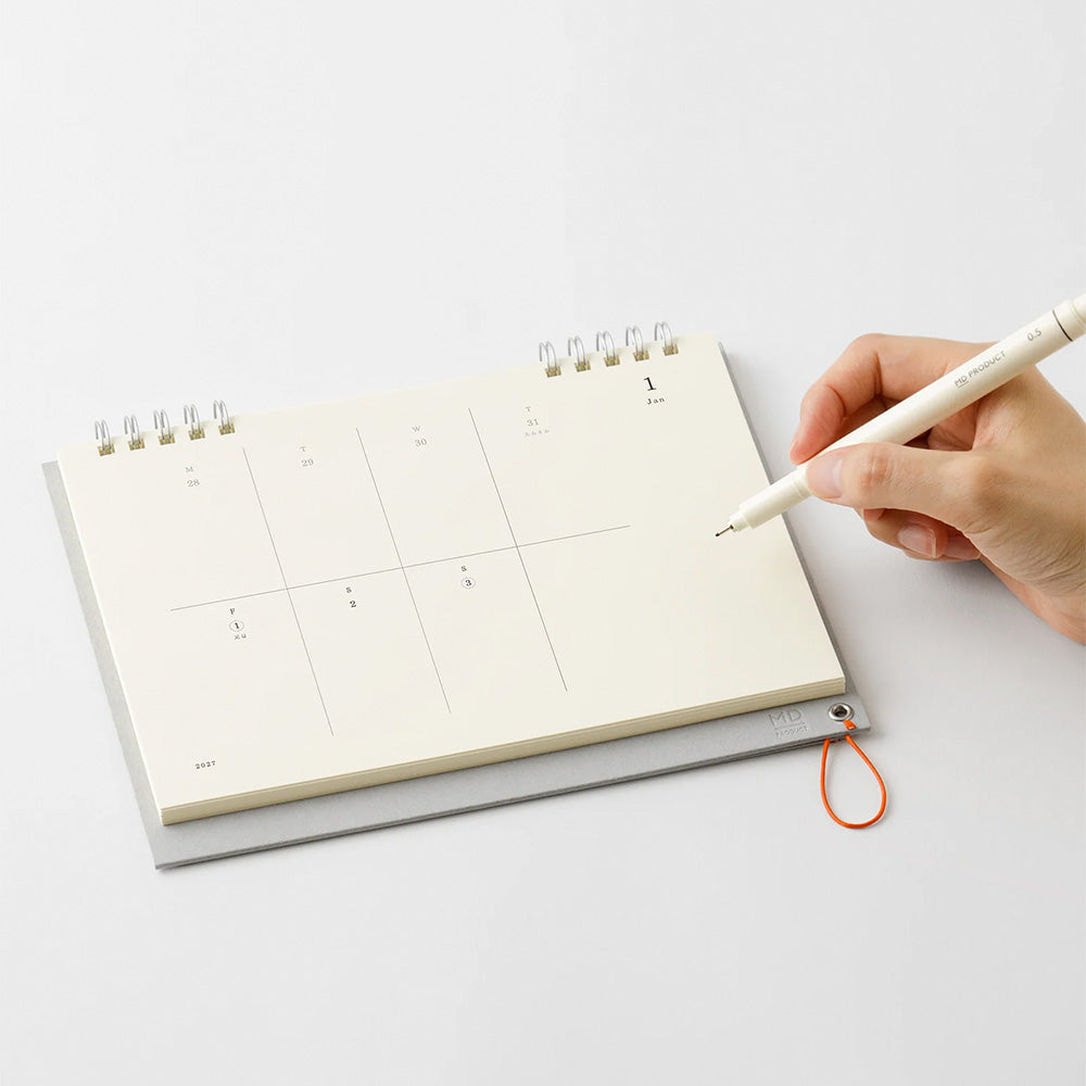 MD Calendario de Escritorio Semanal 2027