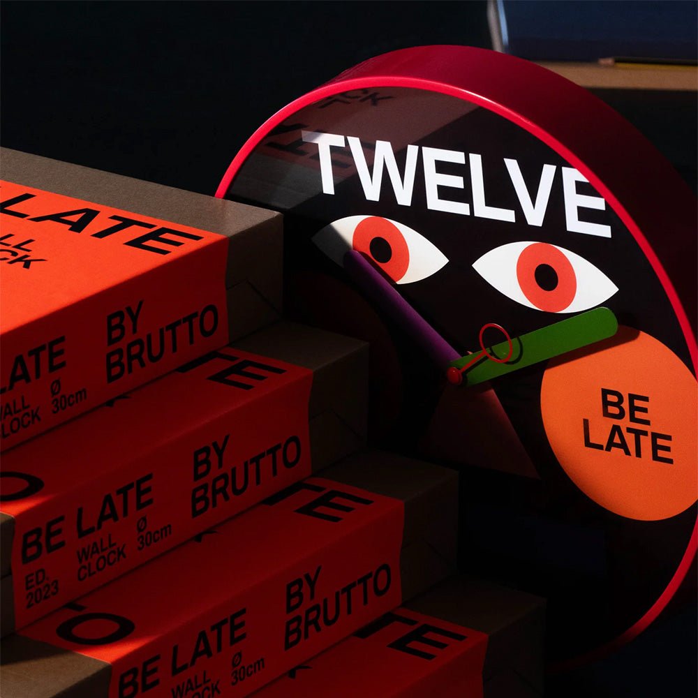 Reloj de pared BE LATE