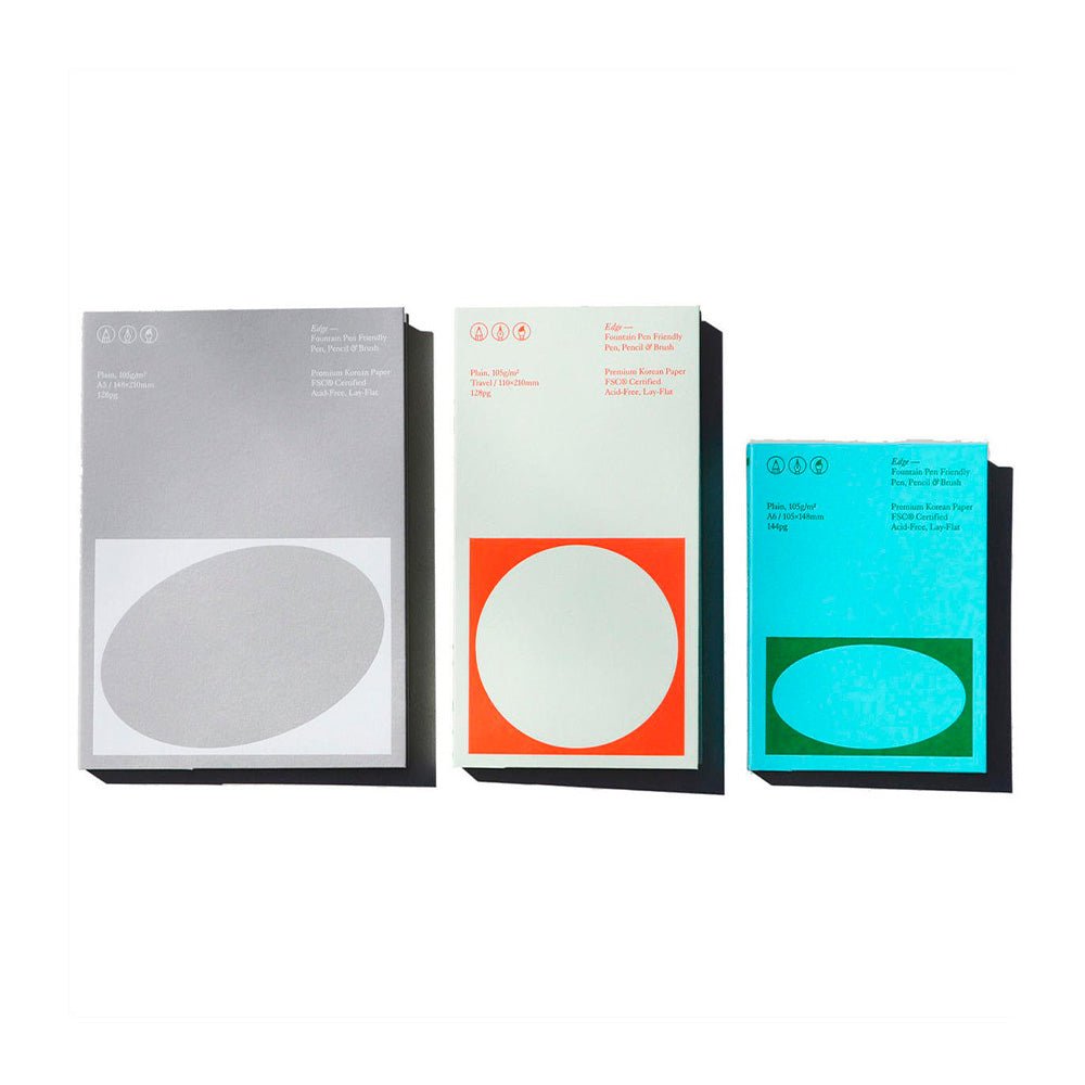 Notebook Edge Retro A5 Plain