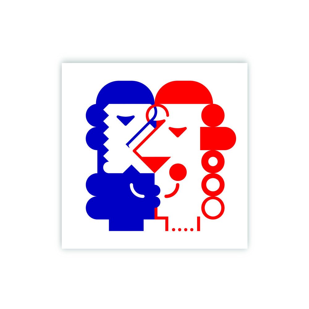 Le baiser Giclée Print