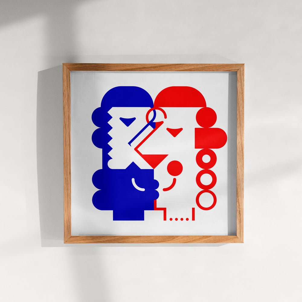 Le baiser Giclée Print
