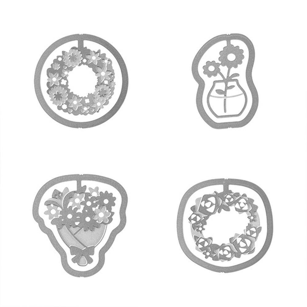 Clips de gravure floraux