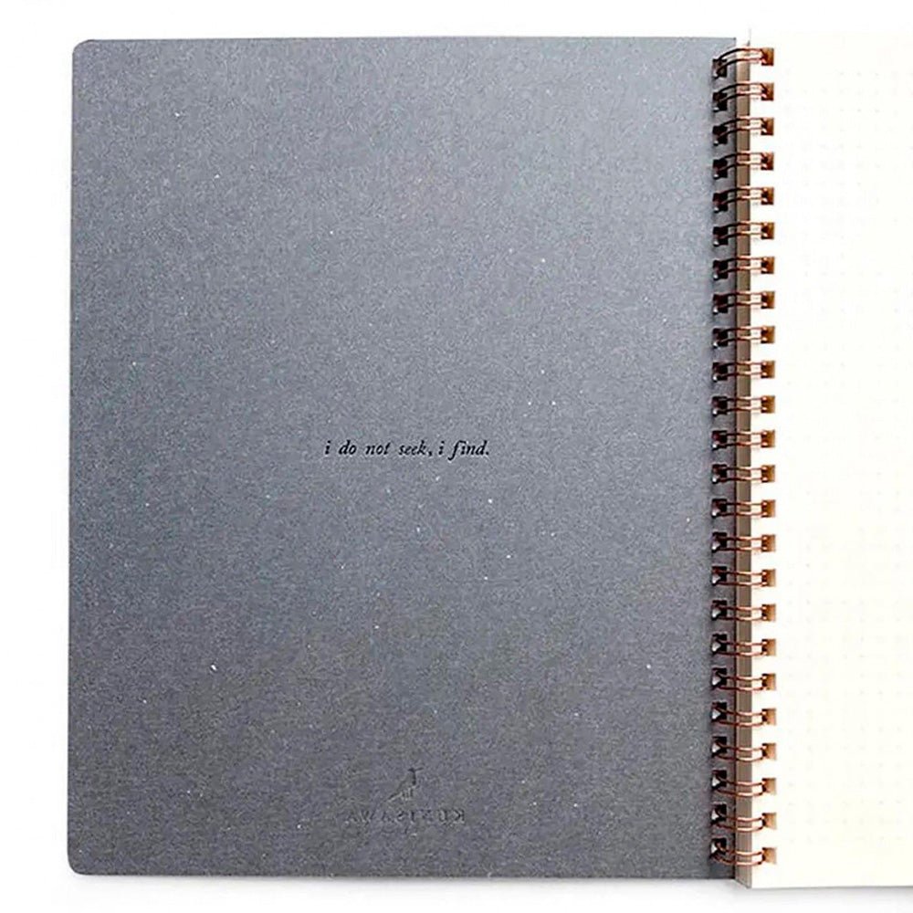 Carnet exécutif Rige Note au charbon de bois