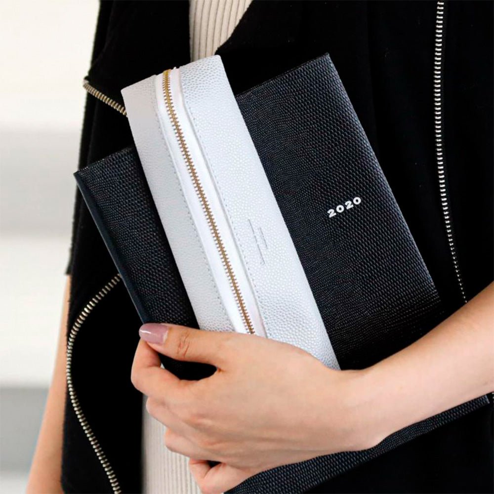 Fastener Pen Case Grey
