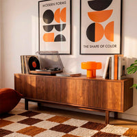 Lámpara de Mesa Maxi Foza Retro - Naranja