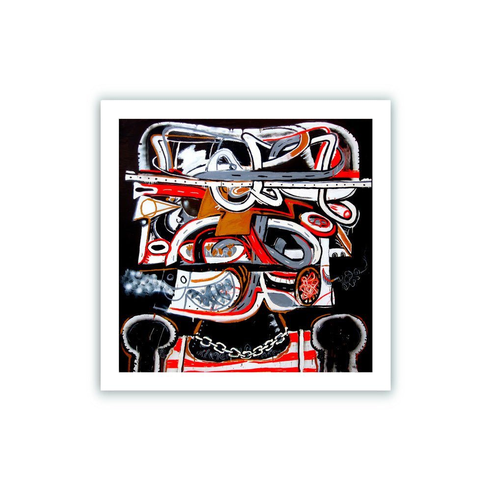 Fumeur en difficulté Giclée Print