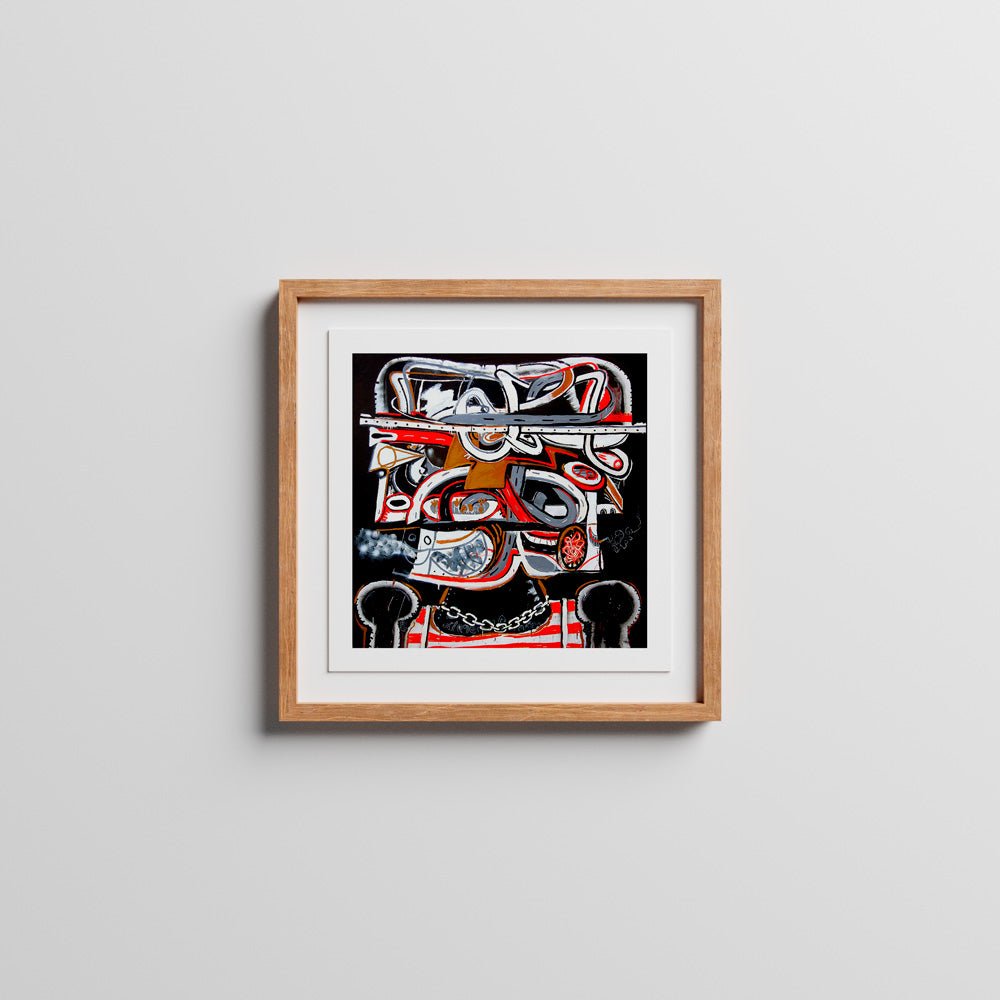 Fumeur en difficulté Giclée Print