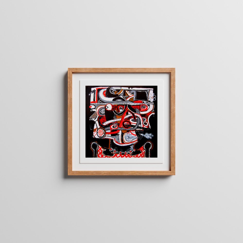 Fumeur en difficulté Giclée Print