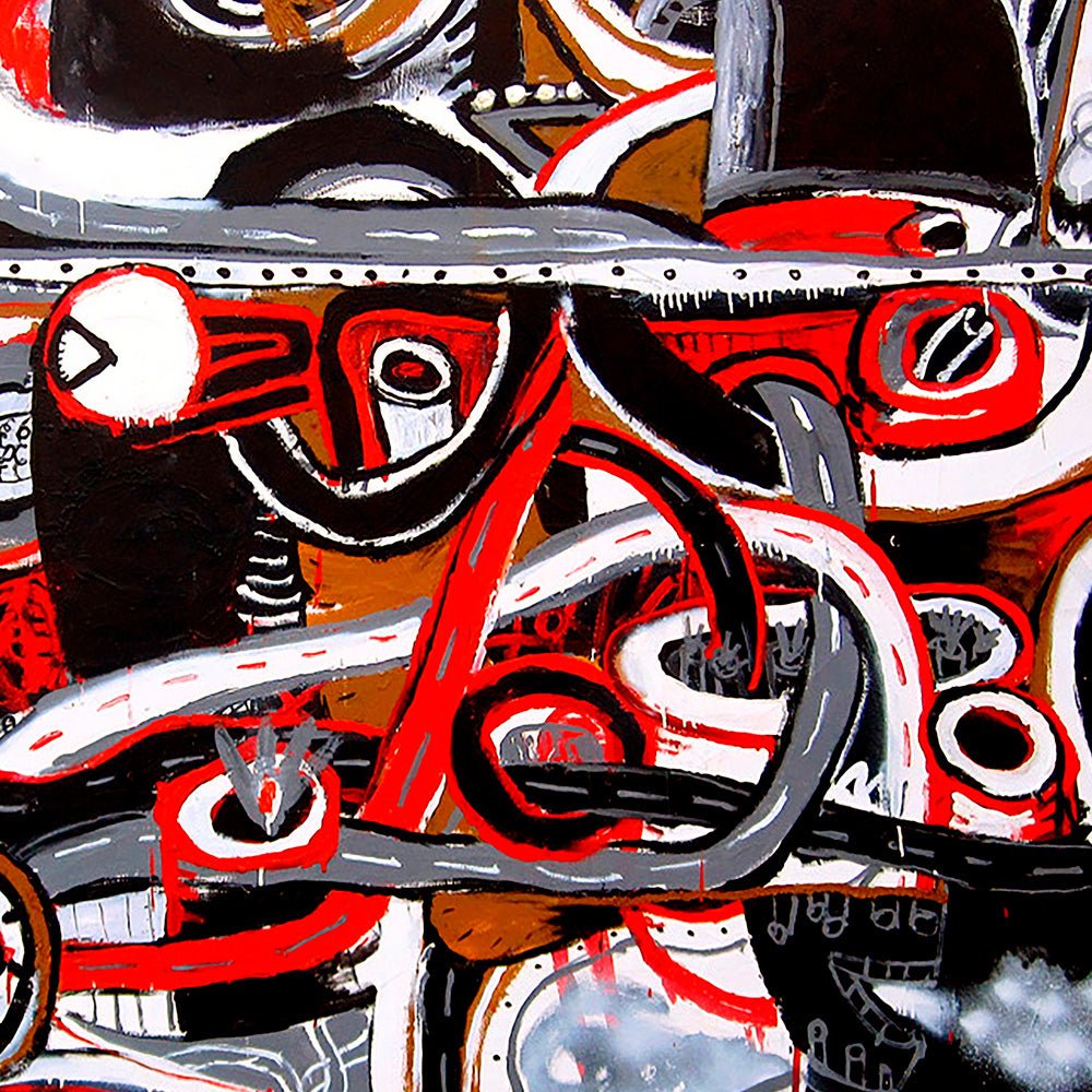 Fumeur en difficulté Giclée Print