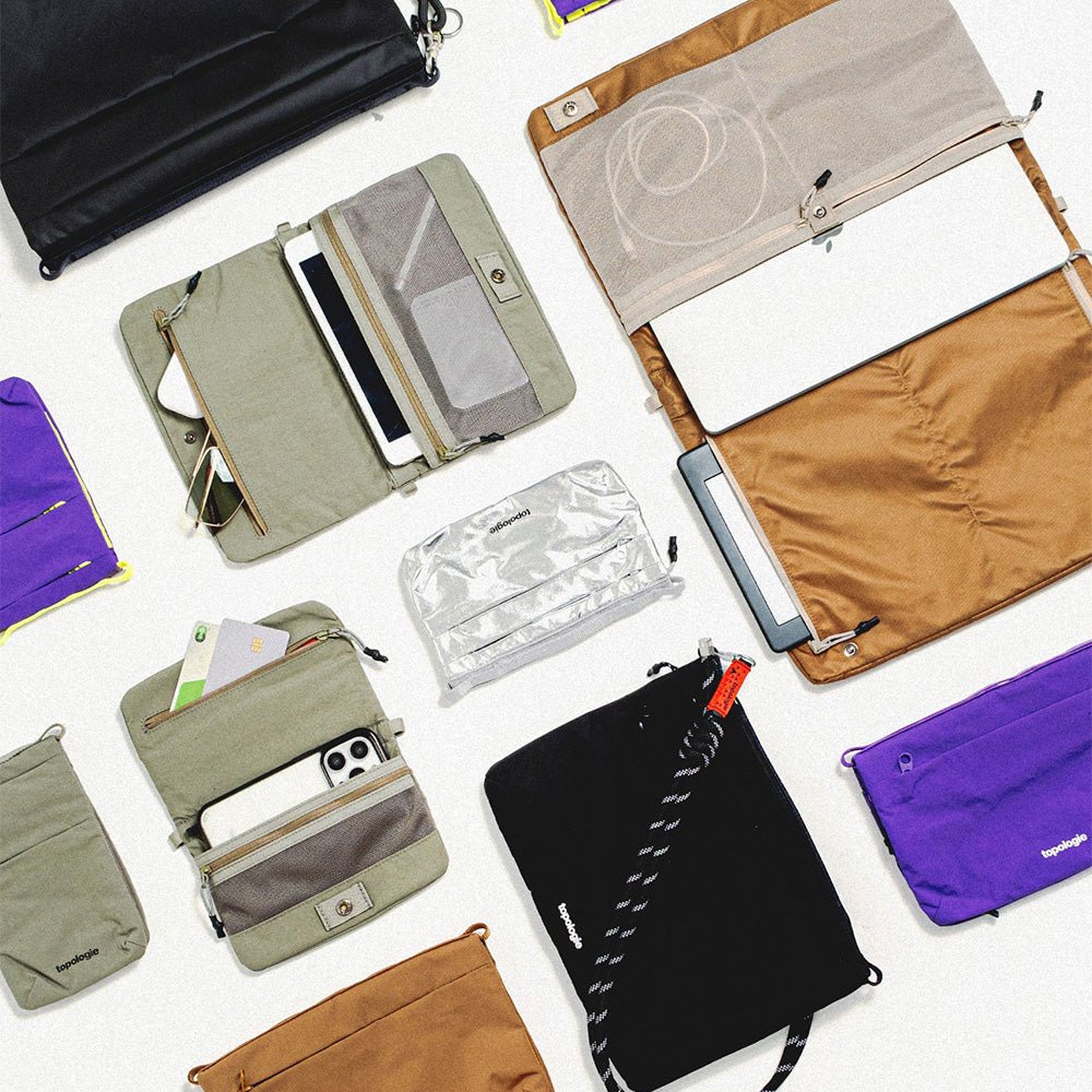 Flat Sacoche Small Black