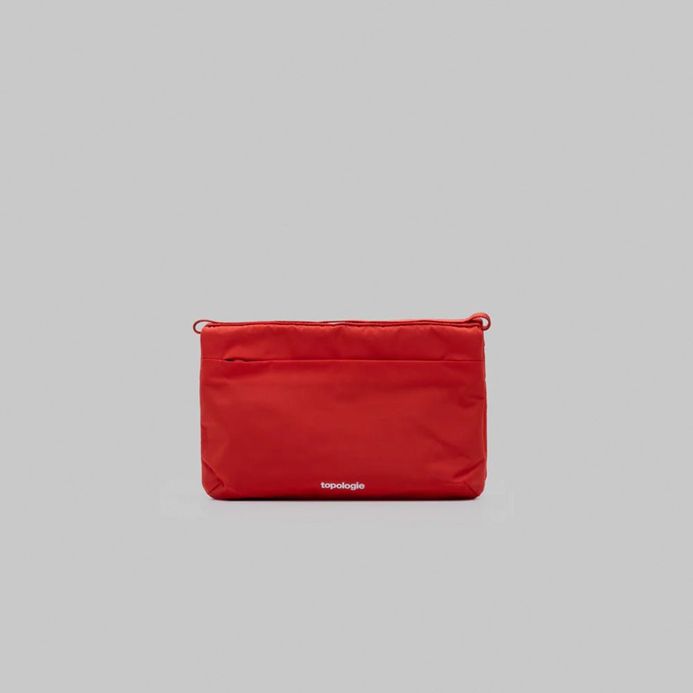 Petit sac plat rouge