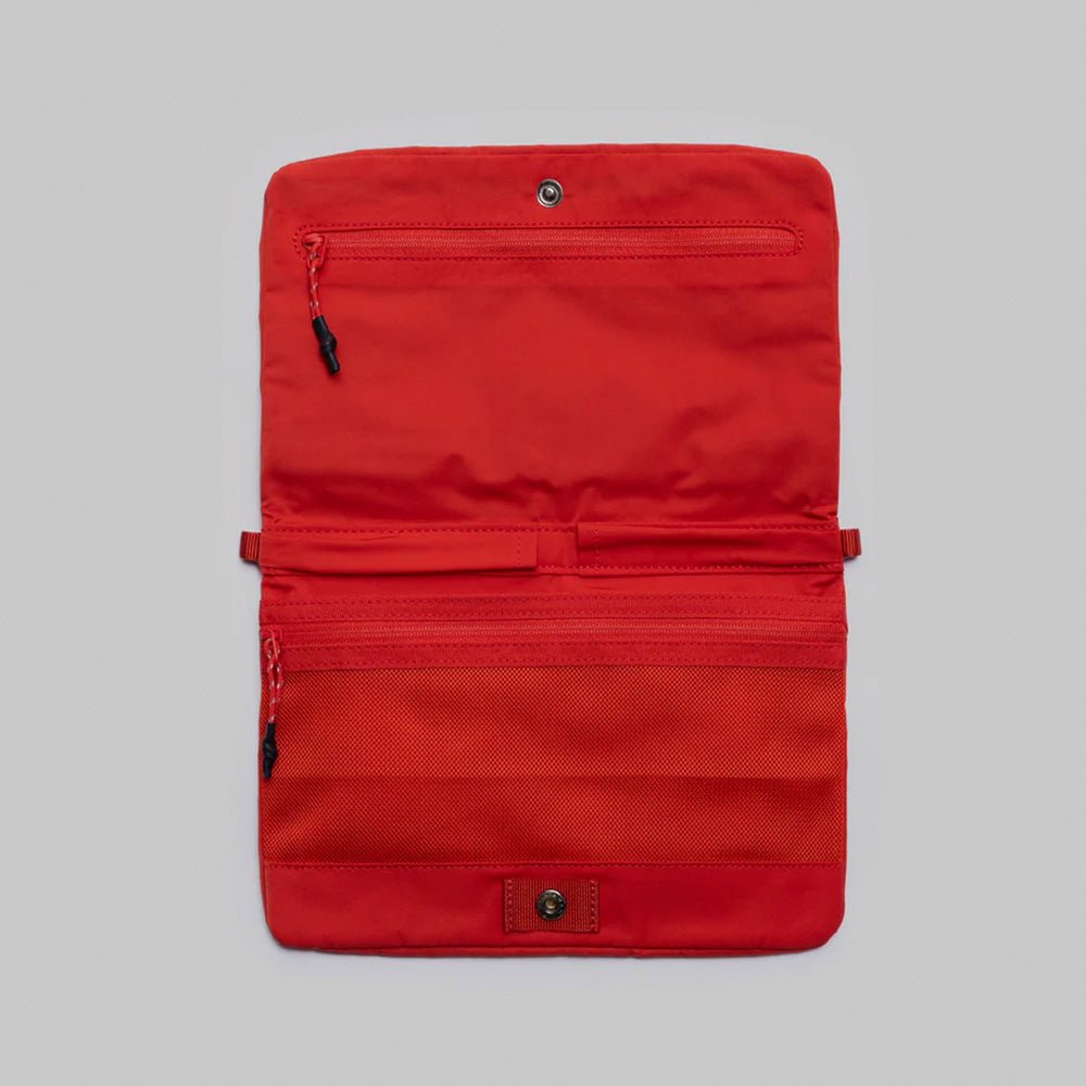 Petit sac plat rouge