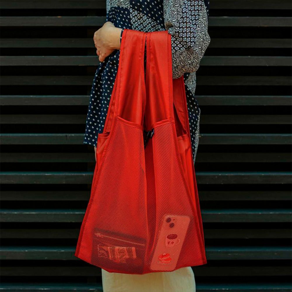 Sac Shopper M Rouge