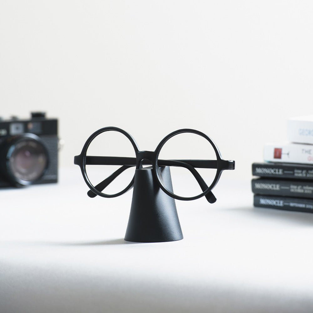 Porte-lunettes noir