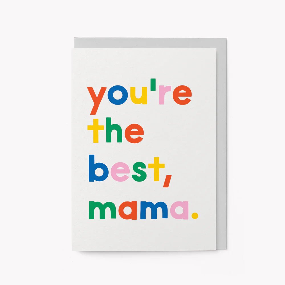 Greeting Card “Best Mama”