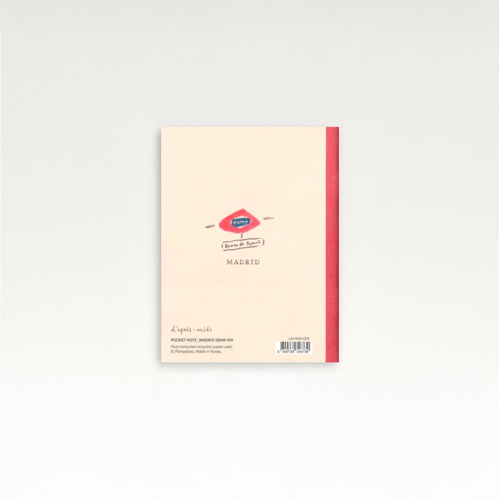 Pocket Notebook - Gran Vía