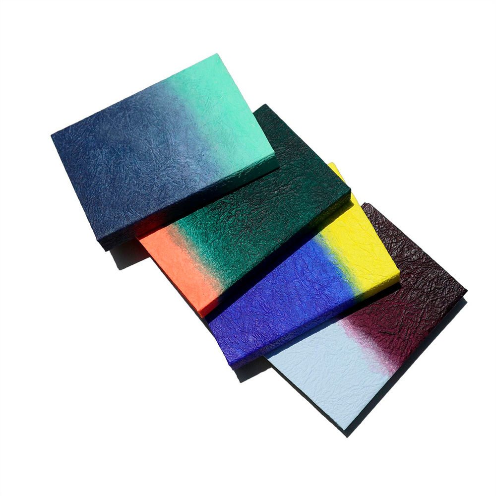 Gugimfolio Navy Mint Edge A6 Plain